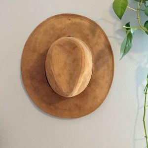 Boho brim hat